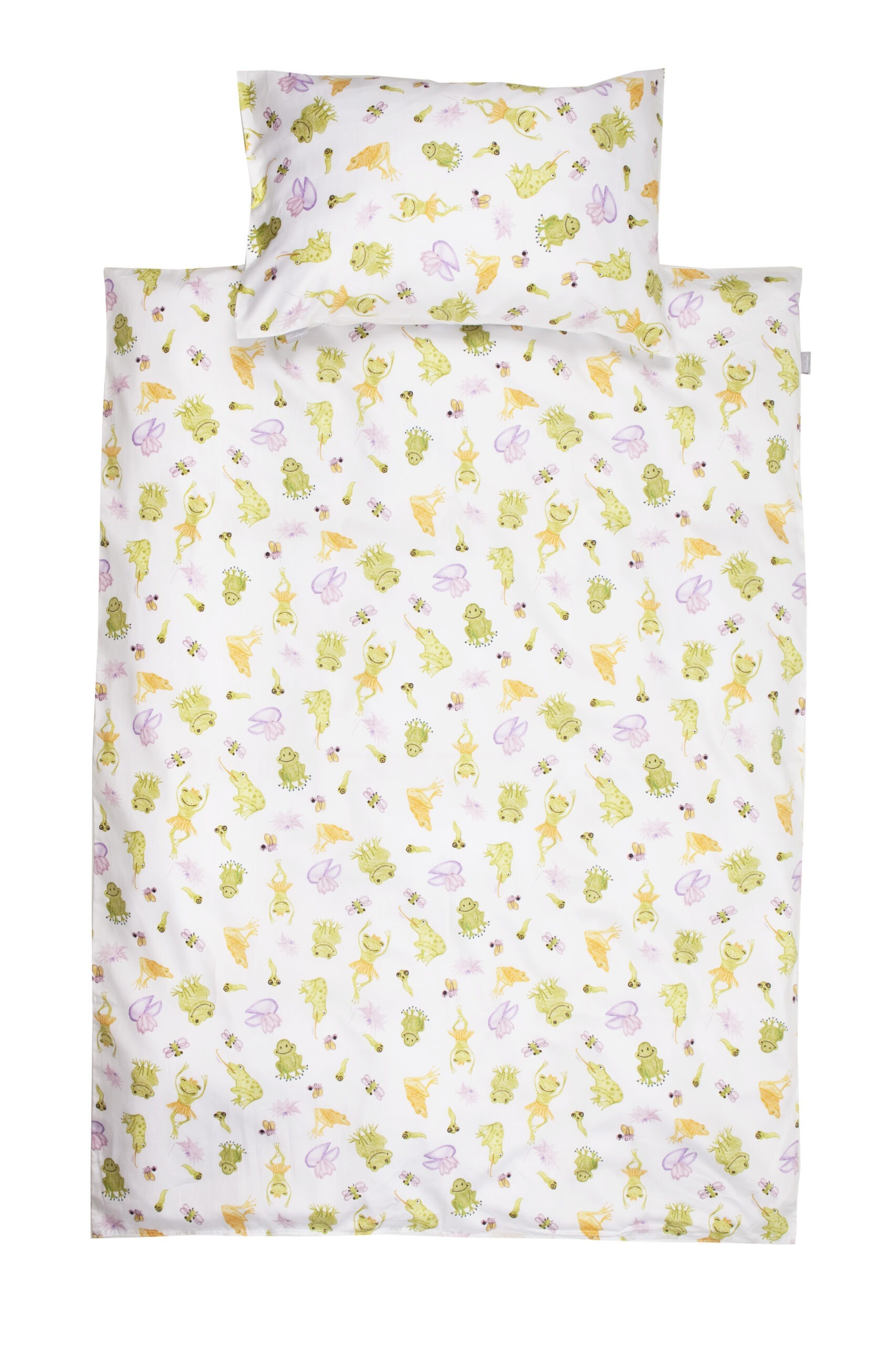 Laste voodipesukomplekt Konnad (roosa-valge) 3 Laste voodipesu komplekt Konnad