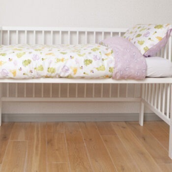 Beebi voodipesu komplekt Konnad roosas