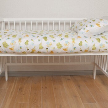 Beebi voodipesu komplekt Konnad sinises