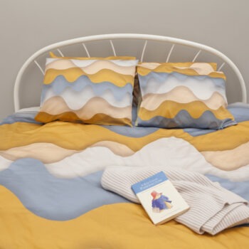 Suur voodipesukomplekt Lained 1