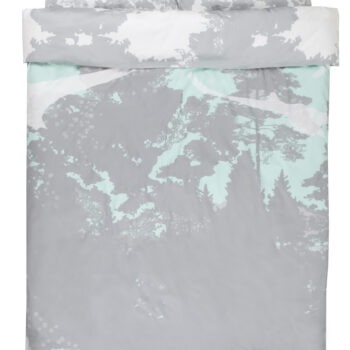 Suur voodipesukomplekt Luiged meresinises