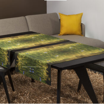 Väike laudlina Rukkilillepõld