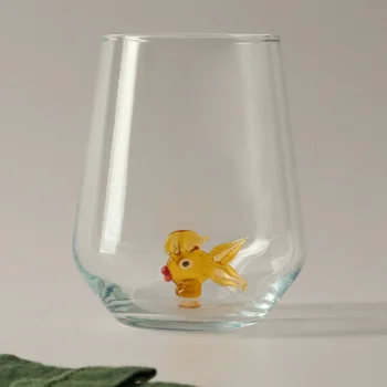 Joogiklaas loomakujukesega